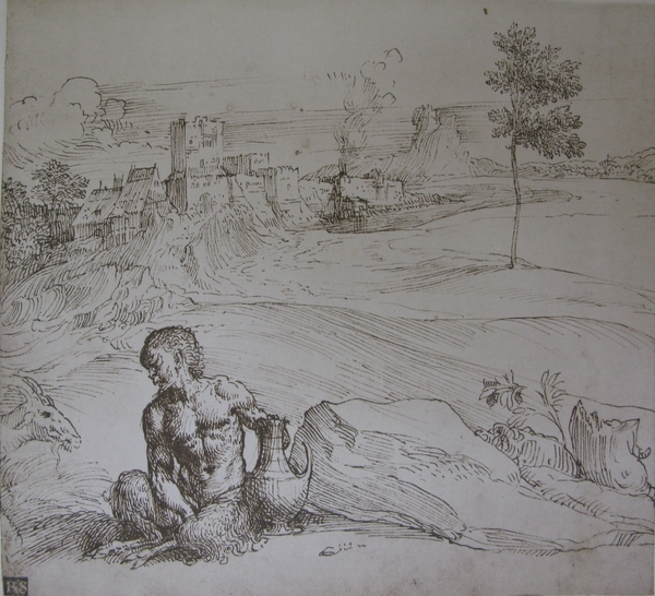 Landscape with a Faun